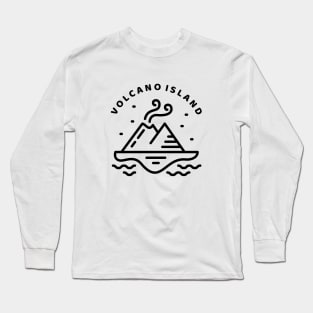 Volcano Island Long Sleeve T-Shirt